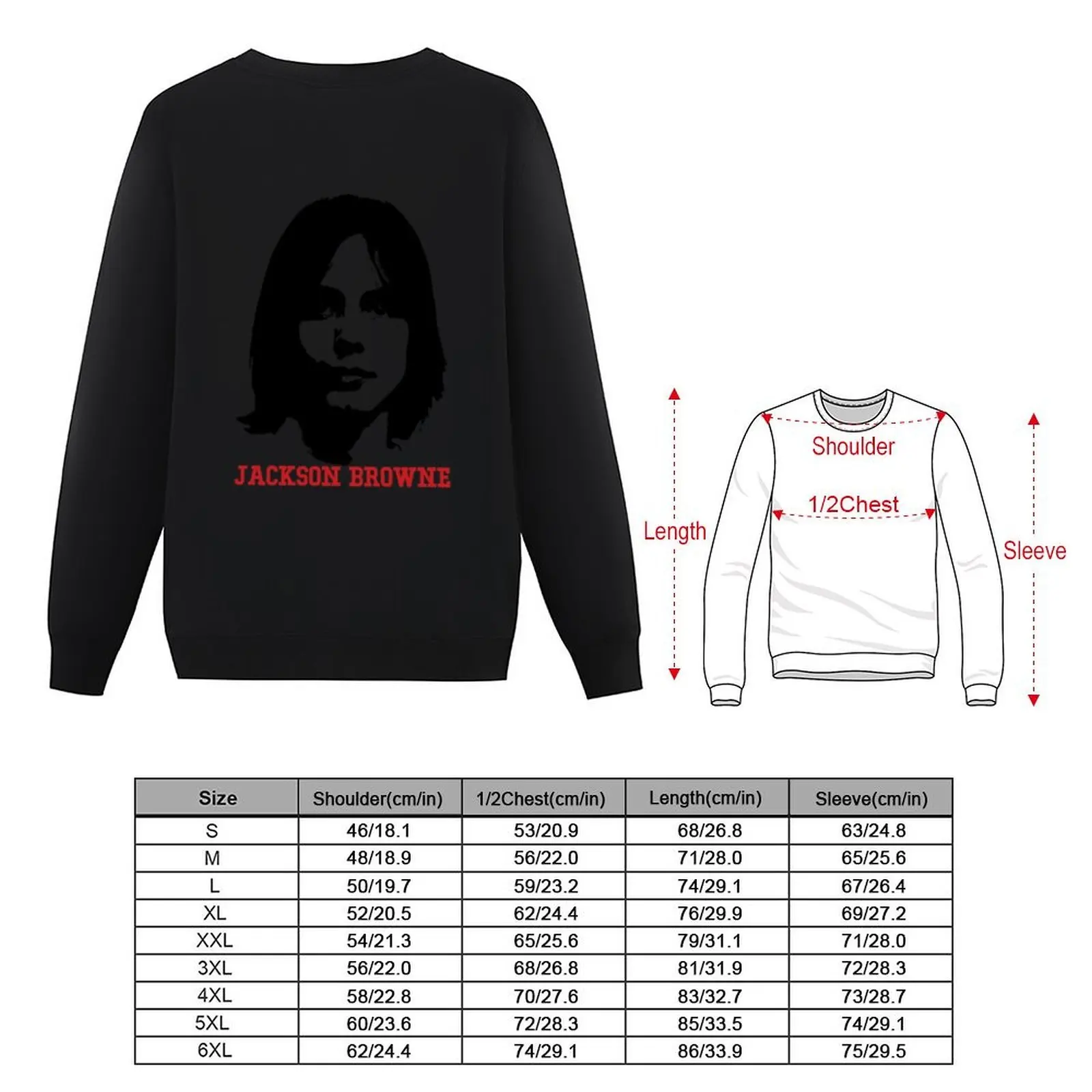 Jackson Browne Pullover mens designer clothes male clothes tracksuit korean style clothes autumn sweatshirt