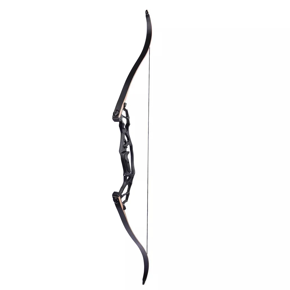 

62" Recurve Bow 30-60Ibs Archery Takedown Aluminum Riser American Hunting Shooting