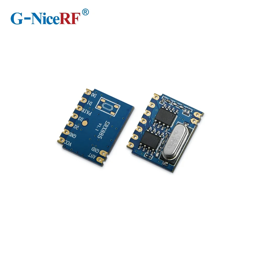 G-NiceRF | 10 PCS/Lot SRX885 315/433MHz ASK Receiver Module With Multi-function Decoding  ASK/OOK Modulation