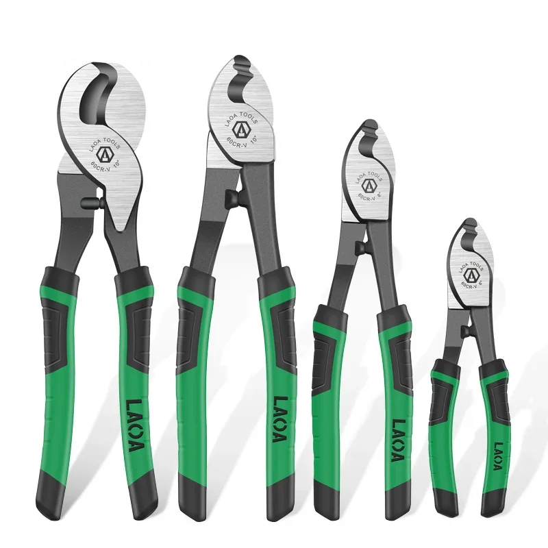 

Cable Cutter CR-V Crimping Pliers Bolt Cutting Electrical Wire Stripper Combination Multifunction Hand Tools Anti-Slip