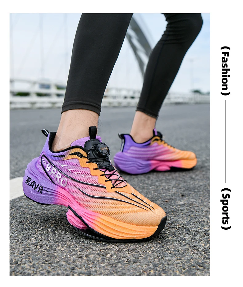 Männer Neue Turnschuhe Carbon Platte Dämpfung Laufschuhe 9PRO MAX Jogging Atmungsaktive Mesh Rutschfeste Outdoor Schuhe Off-road Schuhe – Detail 12