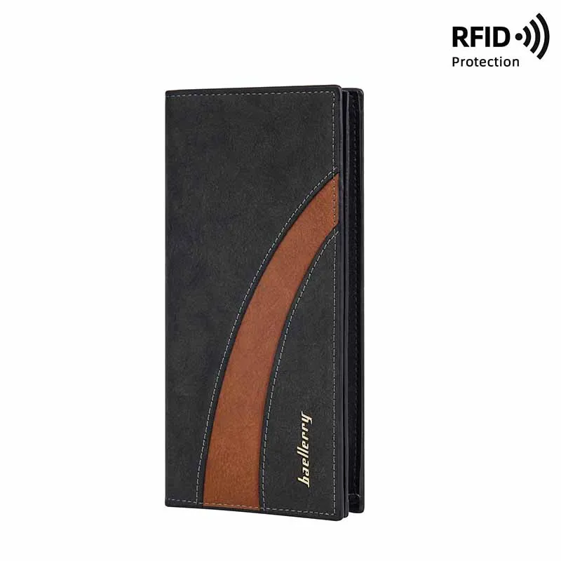 

New Wallet for Men Multi Card Slim Fashion Litchi Pattern Leather Wallet Large Capacity Suit Bag Coin Purse Card Holder Billfold