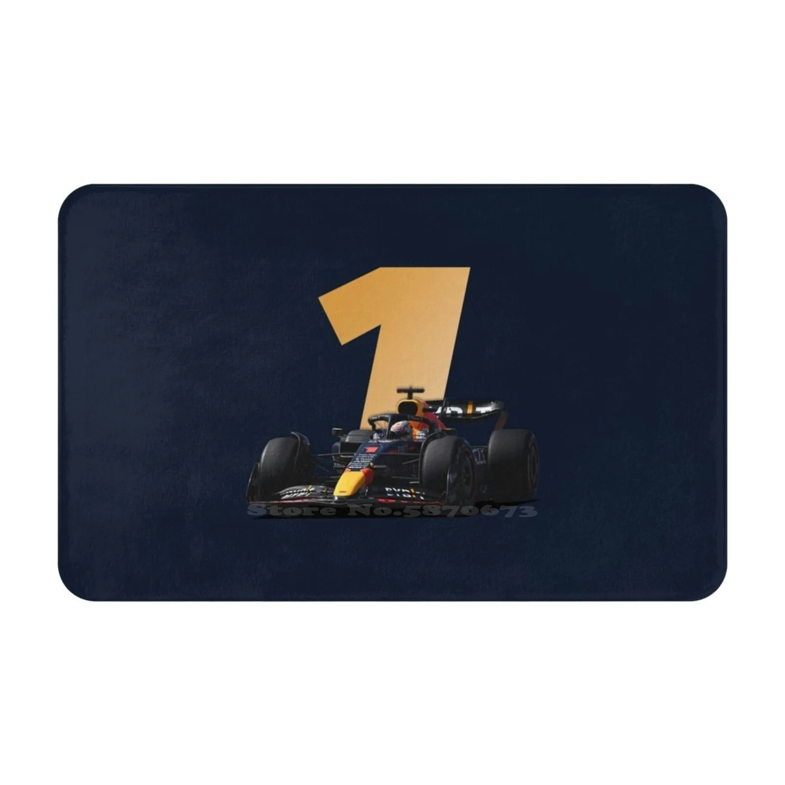 - Rb18-2022-Gold V1 Comfortable Door Mat Rug Carpet Foot Pad Turkish Gp Livery Red Bull Logo 1 33 2022 2022 Season