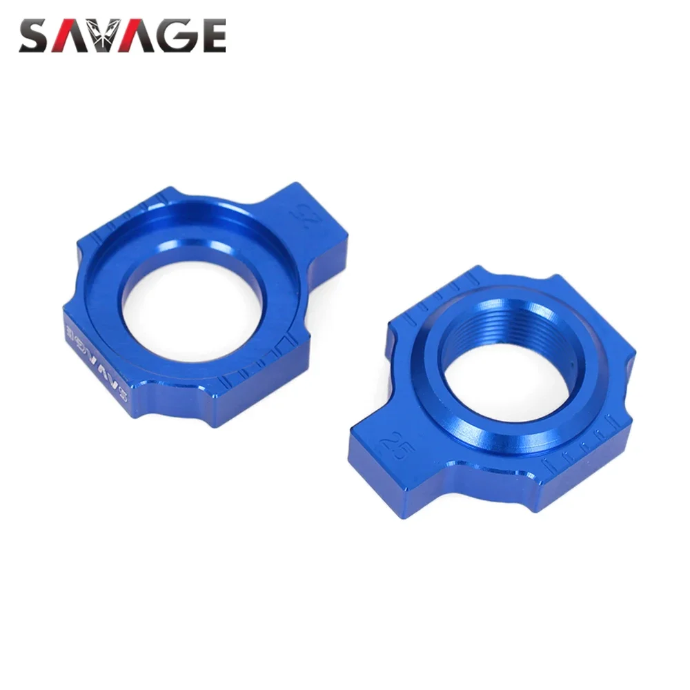 Chain Adjuster Blocks For SXF SX 125 150 250 350 450 XCF XC 300 2013-2021 15 17 19 Motorcycle SX-F XC-F CNC Regulator Sliders