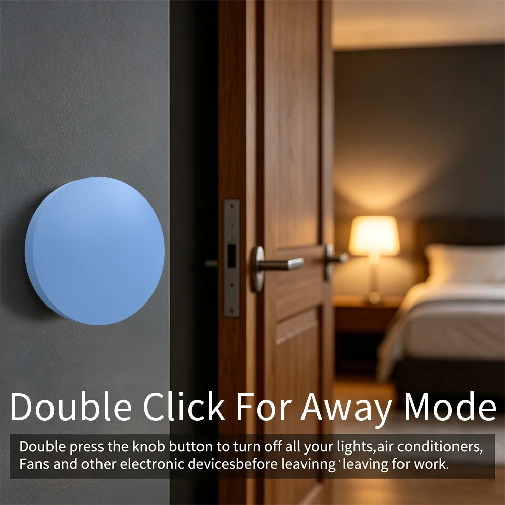 for Tuya ZigBee Smart Button Scene Switch Wireless Remote Controller Multi-scene Linkage Switch Google Alexa Voice Assistant