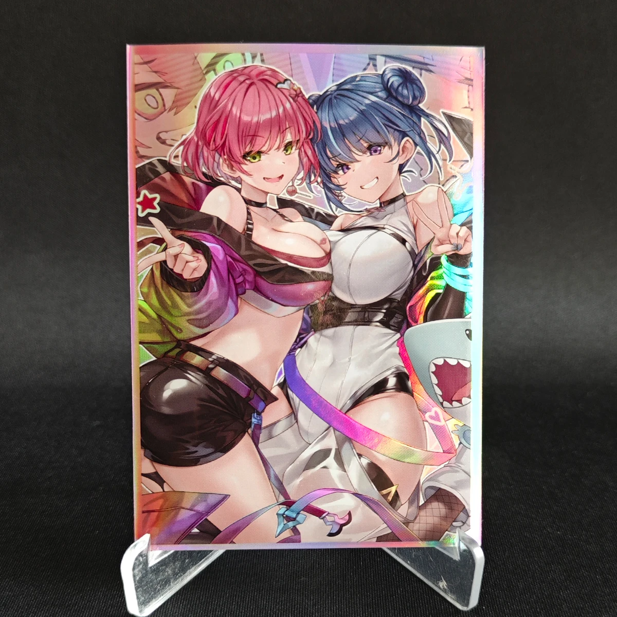 50Pcs/set 63X90Mm Diy Self Made Yu-Gi-Oh! Live Twin Ki-Sikil Card Sleeves Color Flash Card Protective Cover Anime Cards Gift Toy