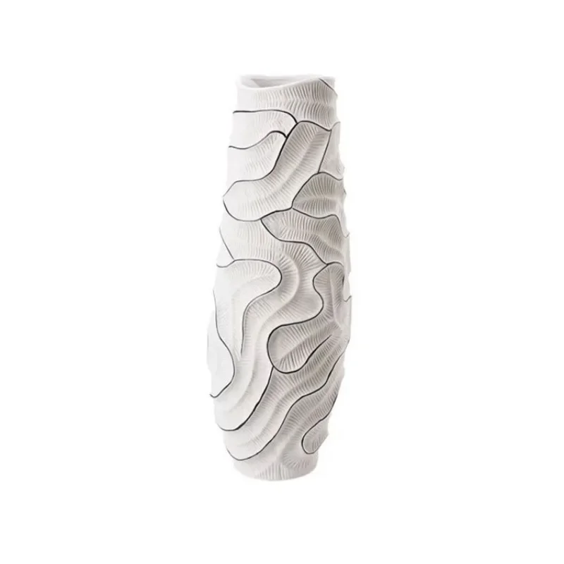 Nordic simple and creative dragon ridge vase fruit plate ornament home jewelry living room flower arrangement storage coffee tab