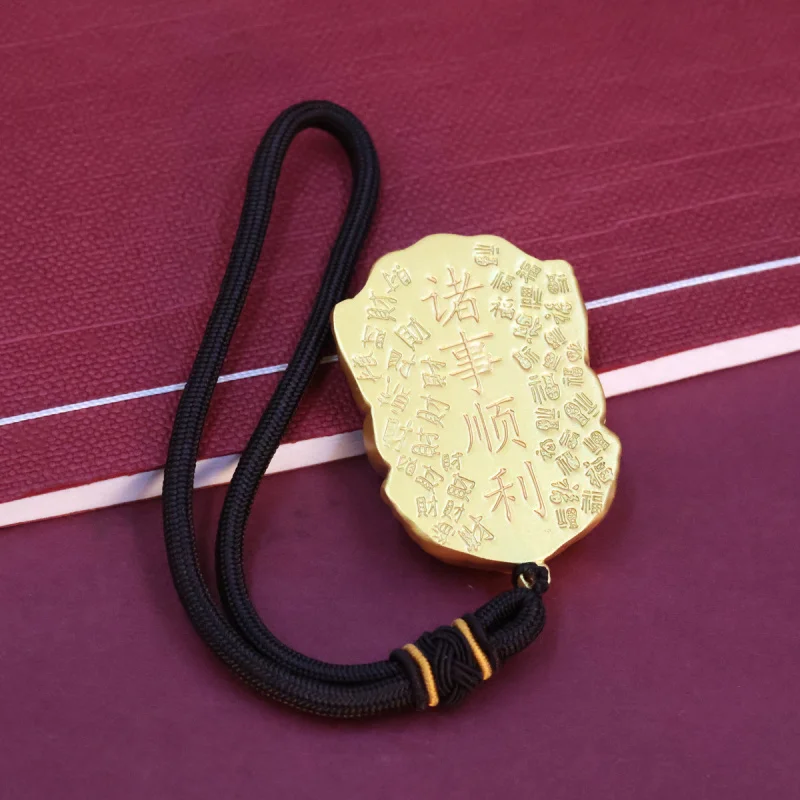 New Style Everything Goes Smoothly Turning Hand Ornament Wealth Artifact Daily Progress Money Transfer Stress Relief Brass Craft