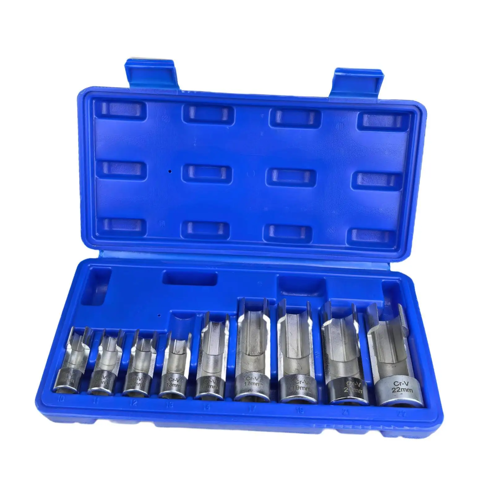 9 Pieces Oxygens Sensors Socket Set Nut Sockets 3/8inch 1/2 inch Drive Oxygens Sensors Wrench Removal Tools Car Maintenance