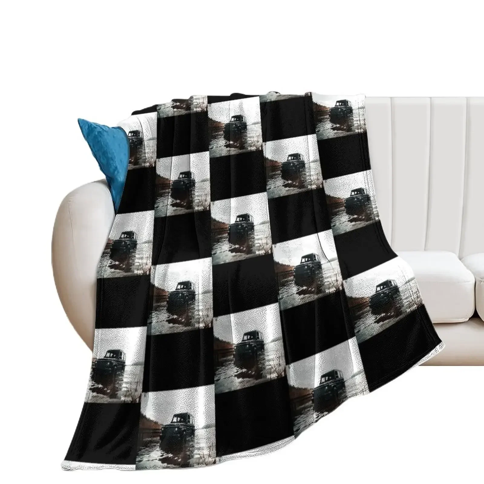 Black G-Wagon Poster Throw Blanket Bed Fashionable Summer for sofa Blankets