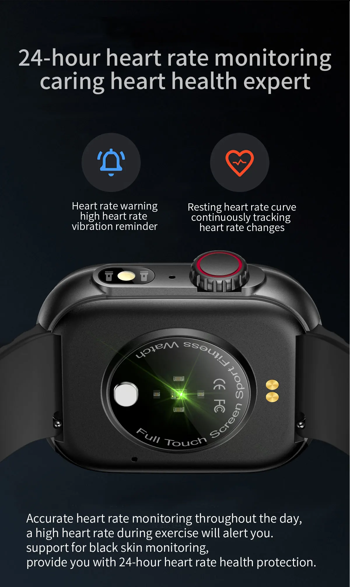 Smart Watch Bracelet 2.01 AI Voice Sleep Heart Rate Blood Pressure Bluetooth Phone Music Fitness Women Men 100+ Sport Mode Watch