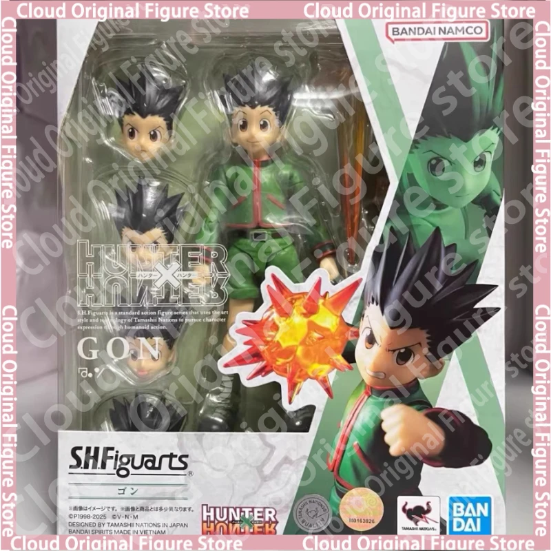 

In Stock 100% Original Bandai S.H.Figuarts SHF Hunter X Hunter Gon Anime Action Collection Figures Model Toy Decoration Hobby