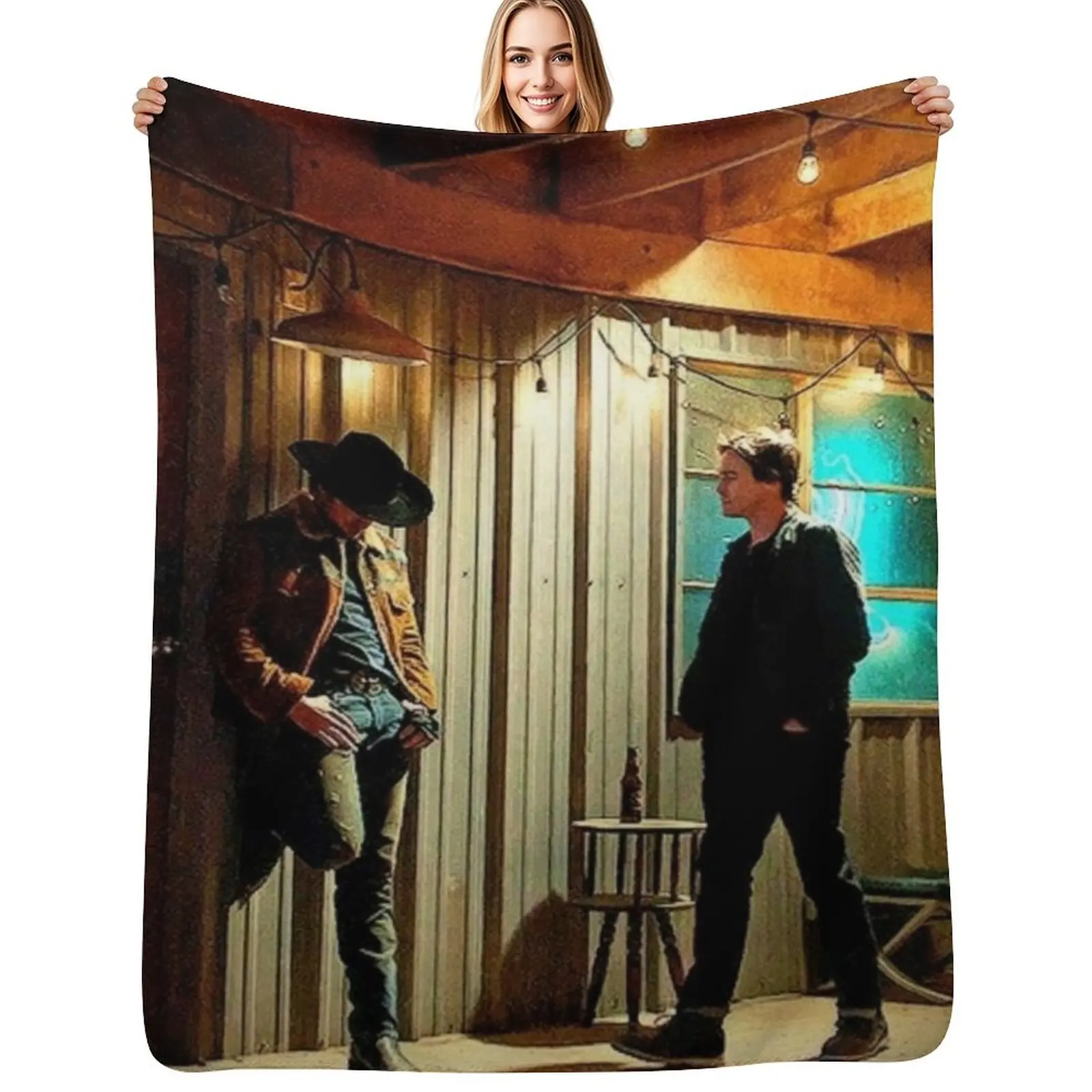 michael and alex Throw Blanket All Weather Soft Throw Blanket for Sofa