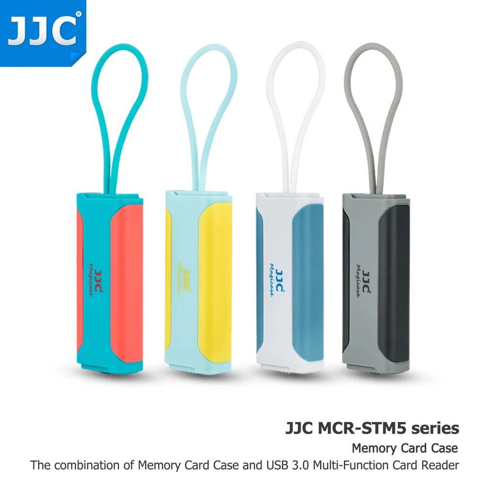 JJC SD Karte Fall Speicher Karte Halter Storage Box Organizer für SD TF Nano SIM Mit Kartenleser für Laptop handys Kamera Zubehör