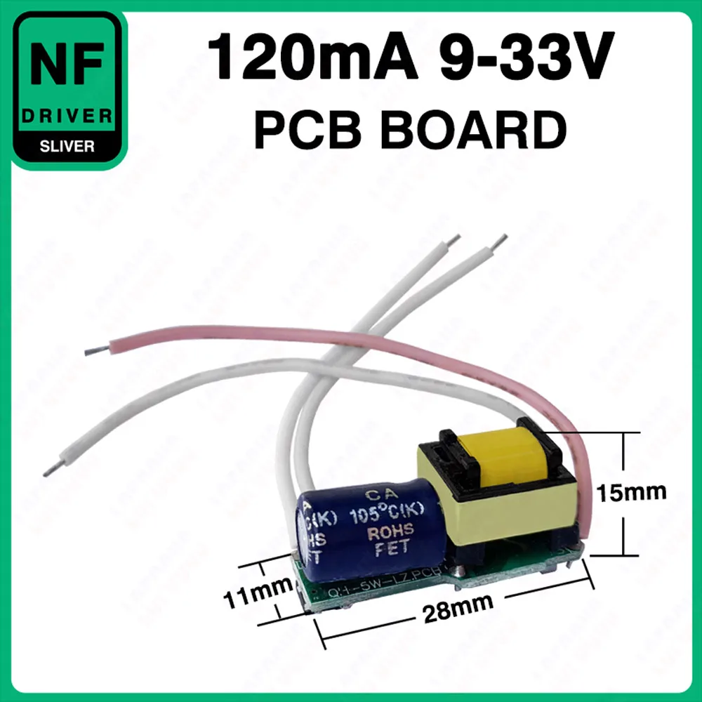 120mA 150mA 250mA 300mA 450mA 600mALED Driver 1W 2W 3W 4W 5W Lighting Transformers 2-17V 9-33V Constant Current Power Supply