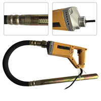 ​Concrete Vibrating Tool, Hand Held Concrete Vibrator, 4500rpm Speed, 1m Rod, 25-50mm Vibration Range