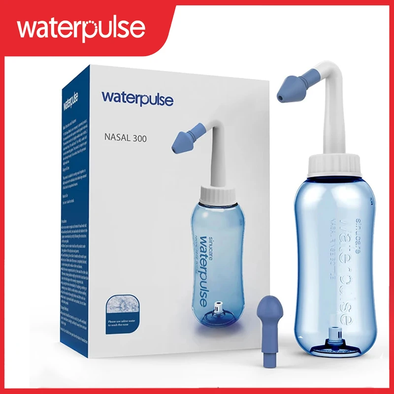 Origina Box Nasal wash cleaner Bottle Waterpulse Nose Irrigation Rinse Pots Medicine sinusitis rinitis treatment Nasal aspirator