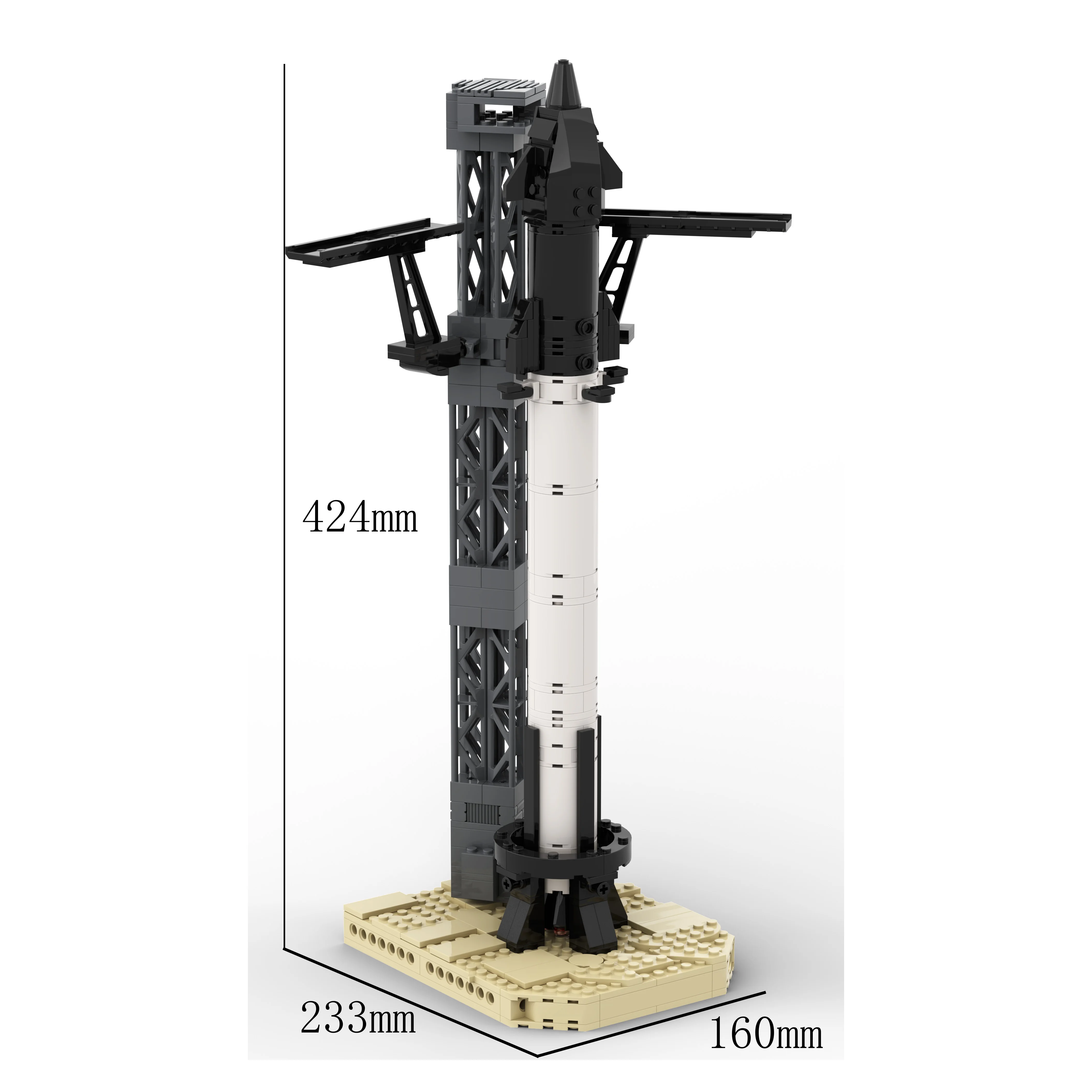 Nuovo 373PCS Bambini Building Blocks Piccola Astronave Mattoni Modello Particella Originale MOC Puzzle di Montaggio Giocattolo Regalo Per Bambini Ornamento