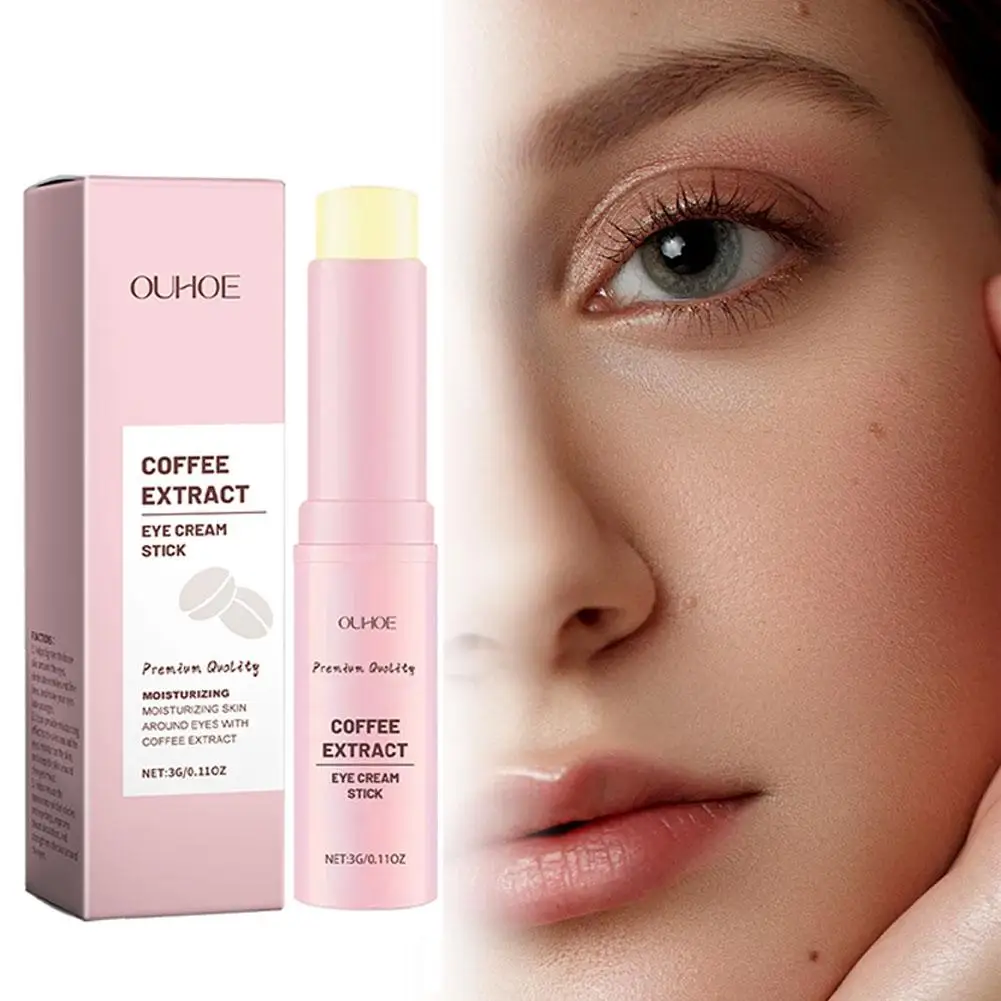 3g Coffee Moisturizing Eye Cream Stick Anti Wrinkle Wrinkles And Firming Skin Cream Effectively And Brightens Eye Reduces B0K4