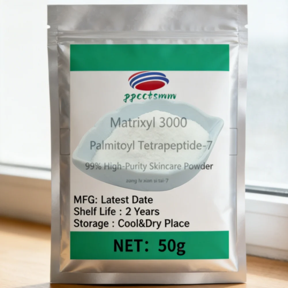 High Purity Pal-tetrapeptide-7 Palmitoyl Tetrapeptide-7 Powder Matrixyl Powder