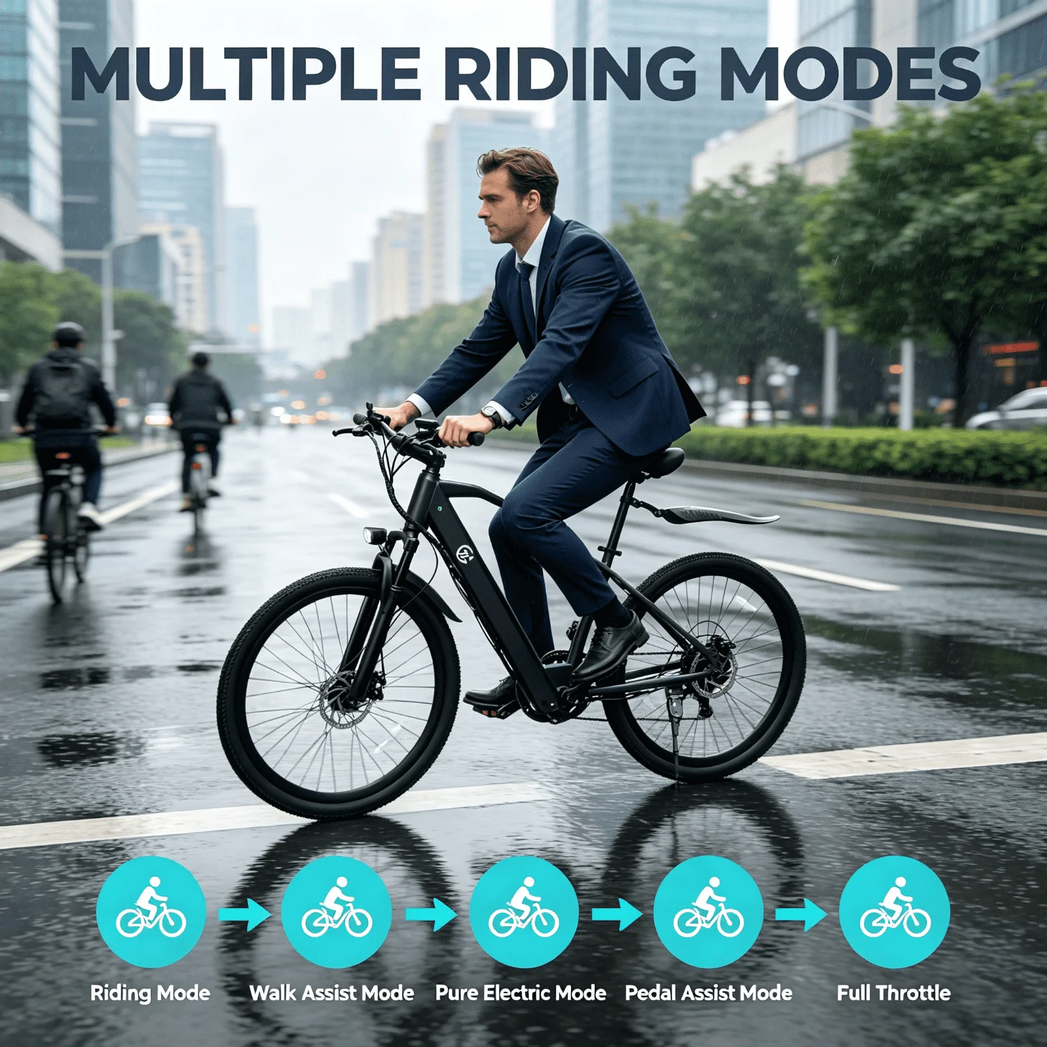 Bici Elettrica da 500W per Uom - Commuting With Road Bike recensione e prezzo