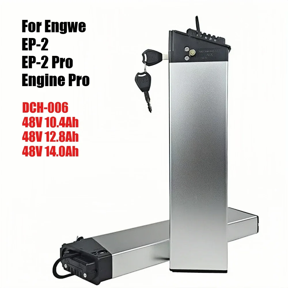 

Built-in Battery 48V 14Ah 12.8Ah 10.4Ah for ENGWE EP-2 Pro LAFLY X5 JINGHMA R7 750W-1000W Bike Lithium Battery DCH-006