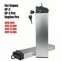 Built-in Battery 48V 14Ah 12.8Ah 10.4Ah for ENGWE EP-2 Pro LAFLY X5 JINGHMA R7 750W-1000W Bike Lithium Battery DCH-006