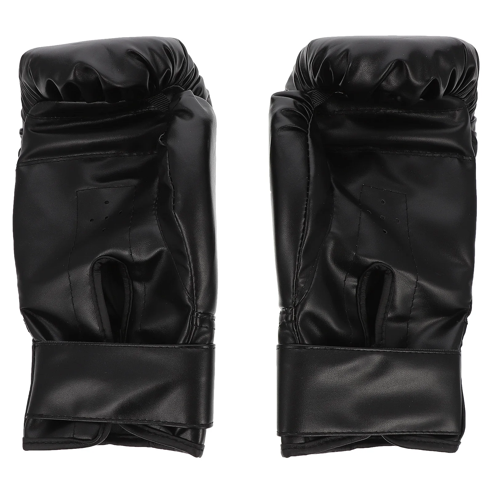 

1 Pair Training Kickboxing Gloves Thickened Sparring Gear For Heavy Bag Work Punch Mitts Boxing Practice Thai Martial Arts