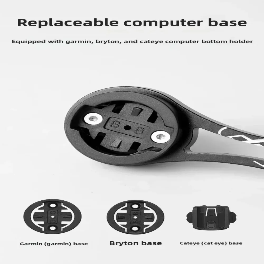 

Bike Accessories Road Bike Computer Holder, Aluminum Alloy Extension, Headlight Mount, MTB Computer Extension Mount,