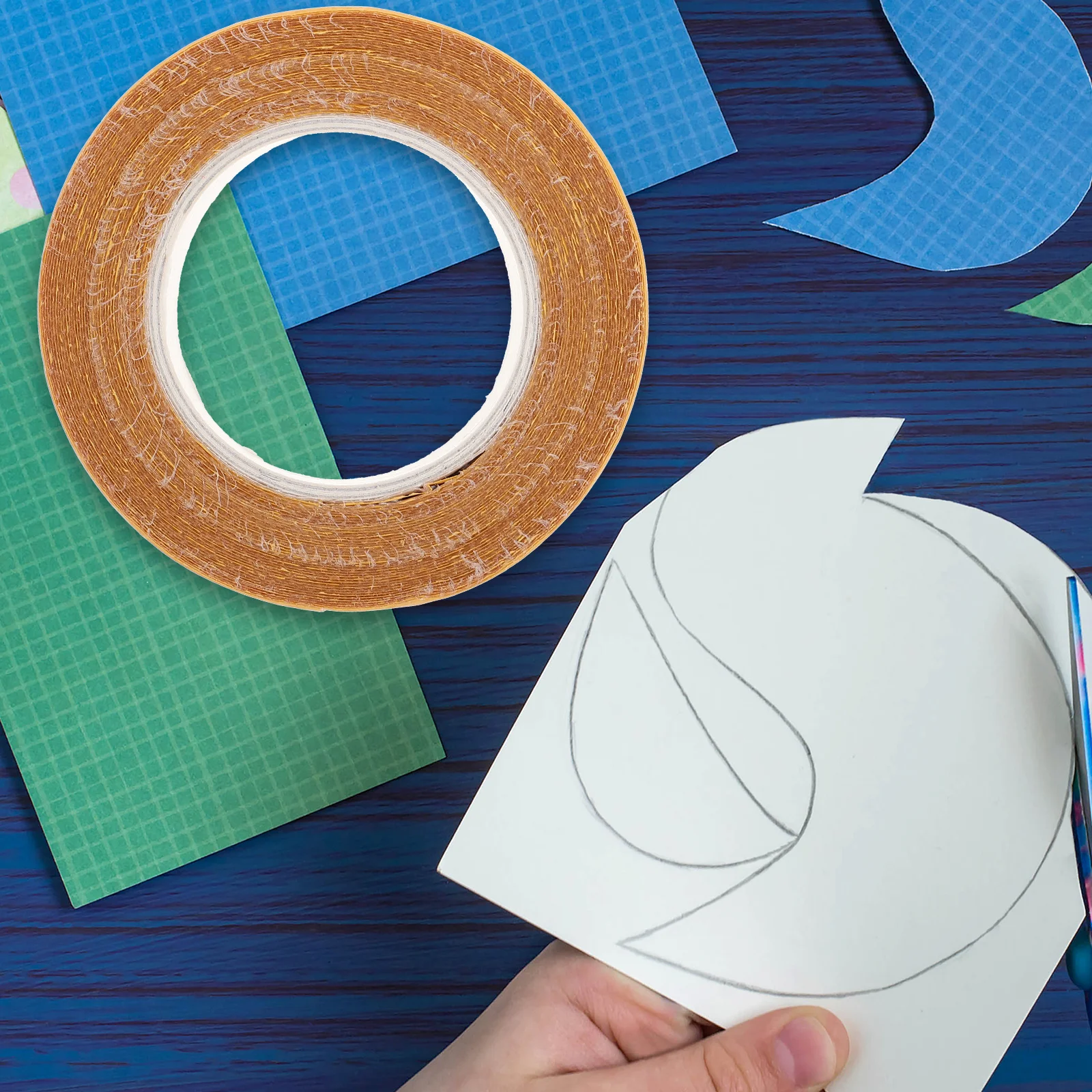 

Double Sided Carpet Tape 2x10m Strong Adhesive Heavy Duty Mesh Wall Covering Tape Self Adhesive Transparent Fixing
