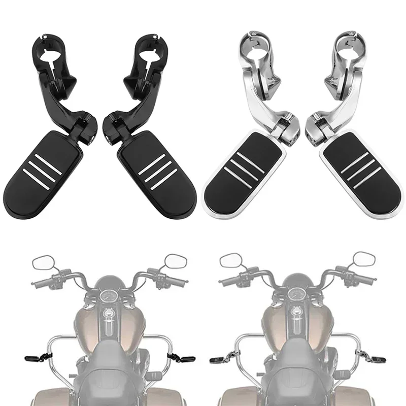 Universal Motorrad Fußstütze Autobahn Motor Schutz Fußrasten Halterung Für Harley Honda Kawasaki Suzuki 1 1/4 "32mm