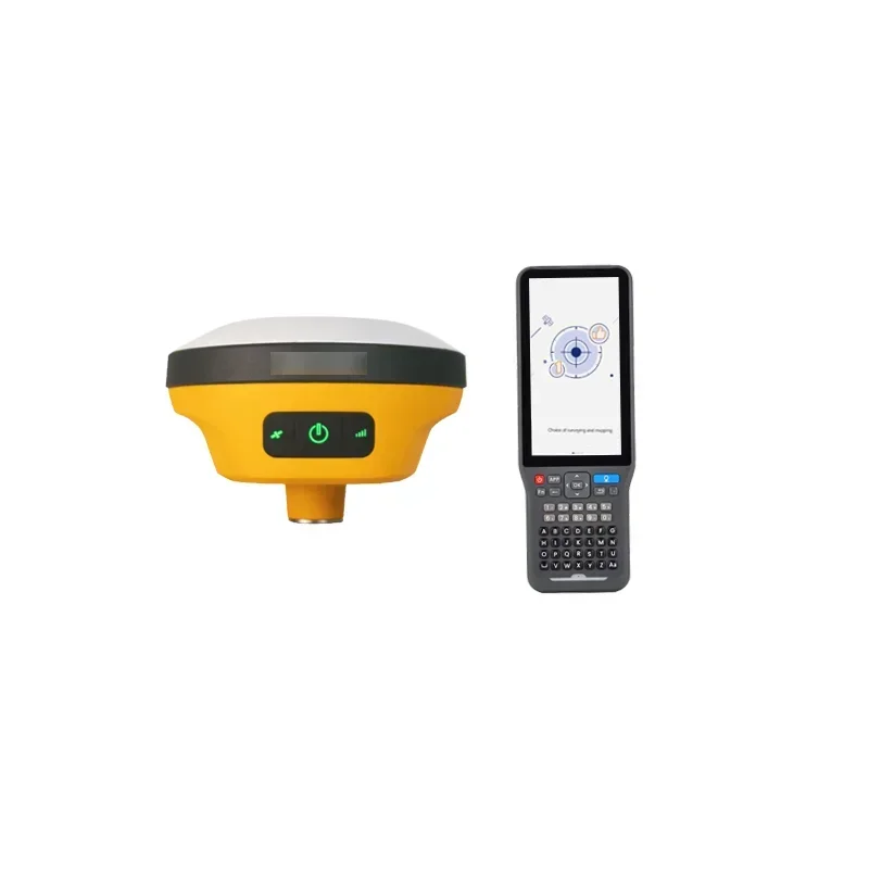 Hi targete V200 جهاز استقبال بنظام تحديد المواقع ، كل من Rtk و Gps ثابت ، قنوات ، قاعدة أجهزة المسح Lunix Os أو روفر