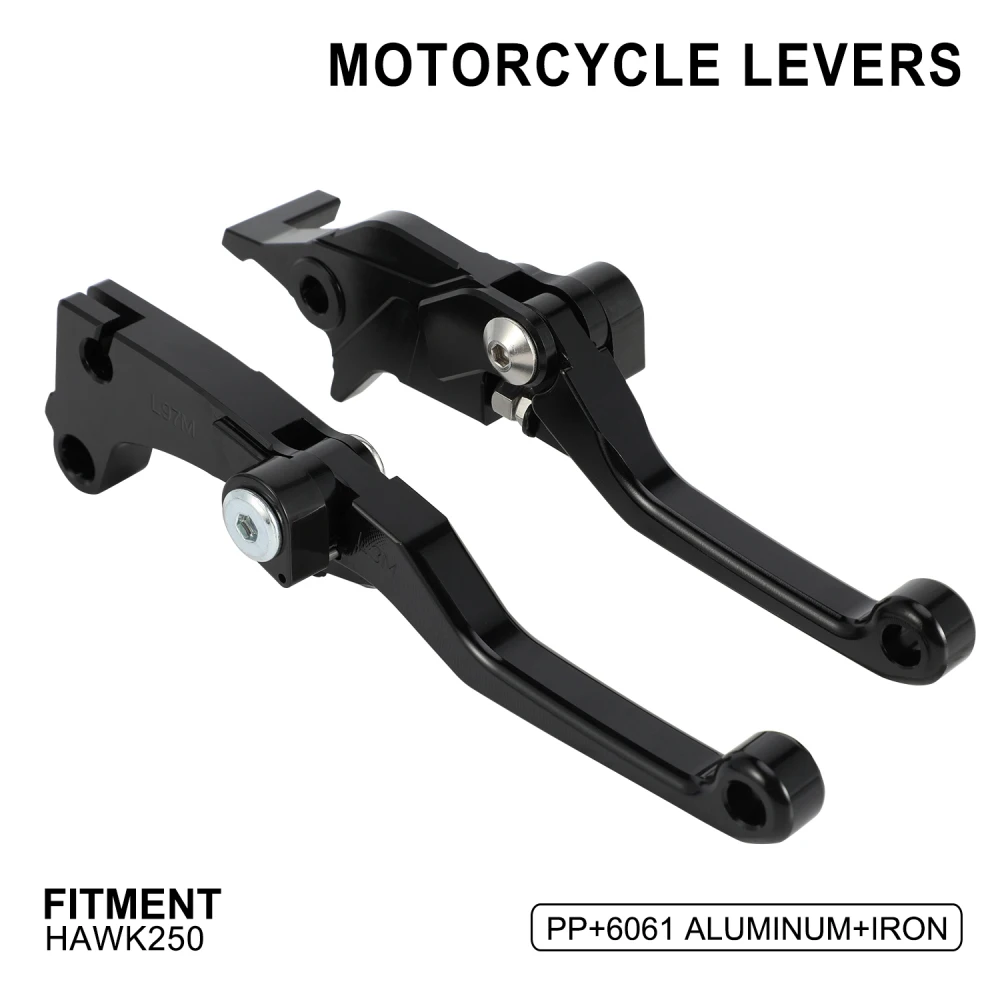 

Тормозной рычаг сцепления для Hawk 250 Hawk250 6061, алюминиевый грязевой питбайк, аксессуары для мотокросса, 6061, прочный алюминий