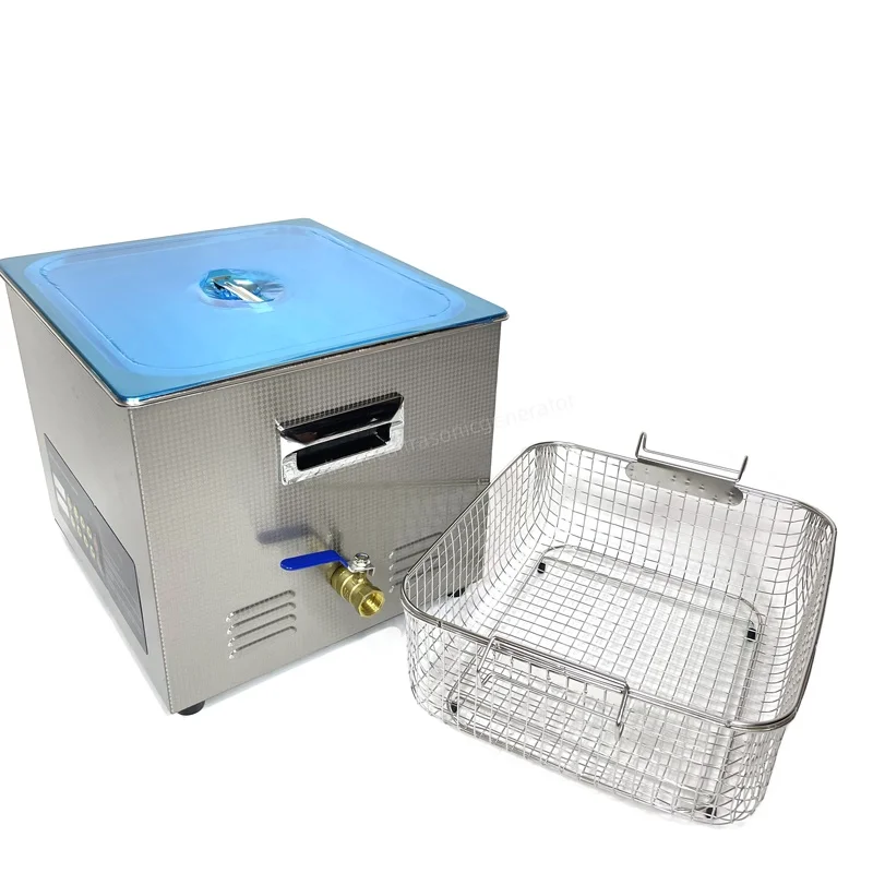 منظف المجوهرات بالموجات فوق الصوتية بتردد 40 كيلو هرتز مع أجزاء تنظيف دقيقة للتدفئة وإزالة الزيوت وتعزيز التألق