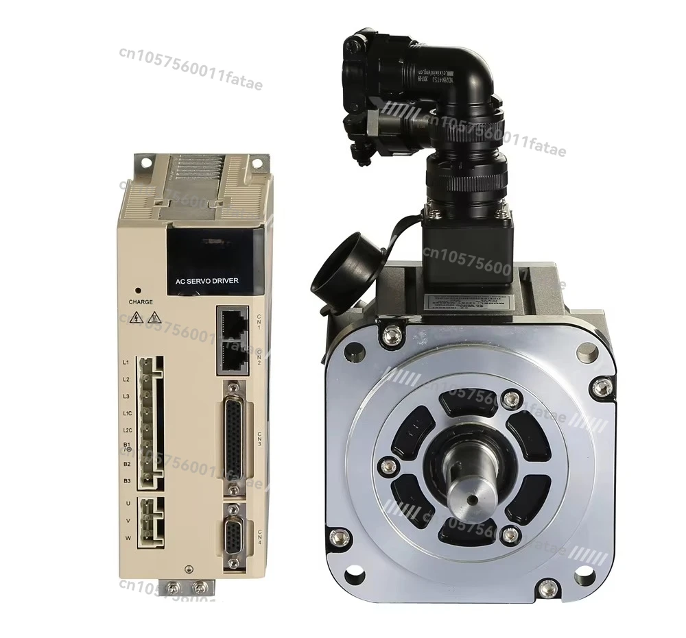 1.5KW 15.0N.m 2500RPM AC Servo Motor and 50A Servo Driver Servo Kit