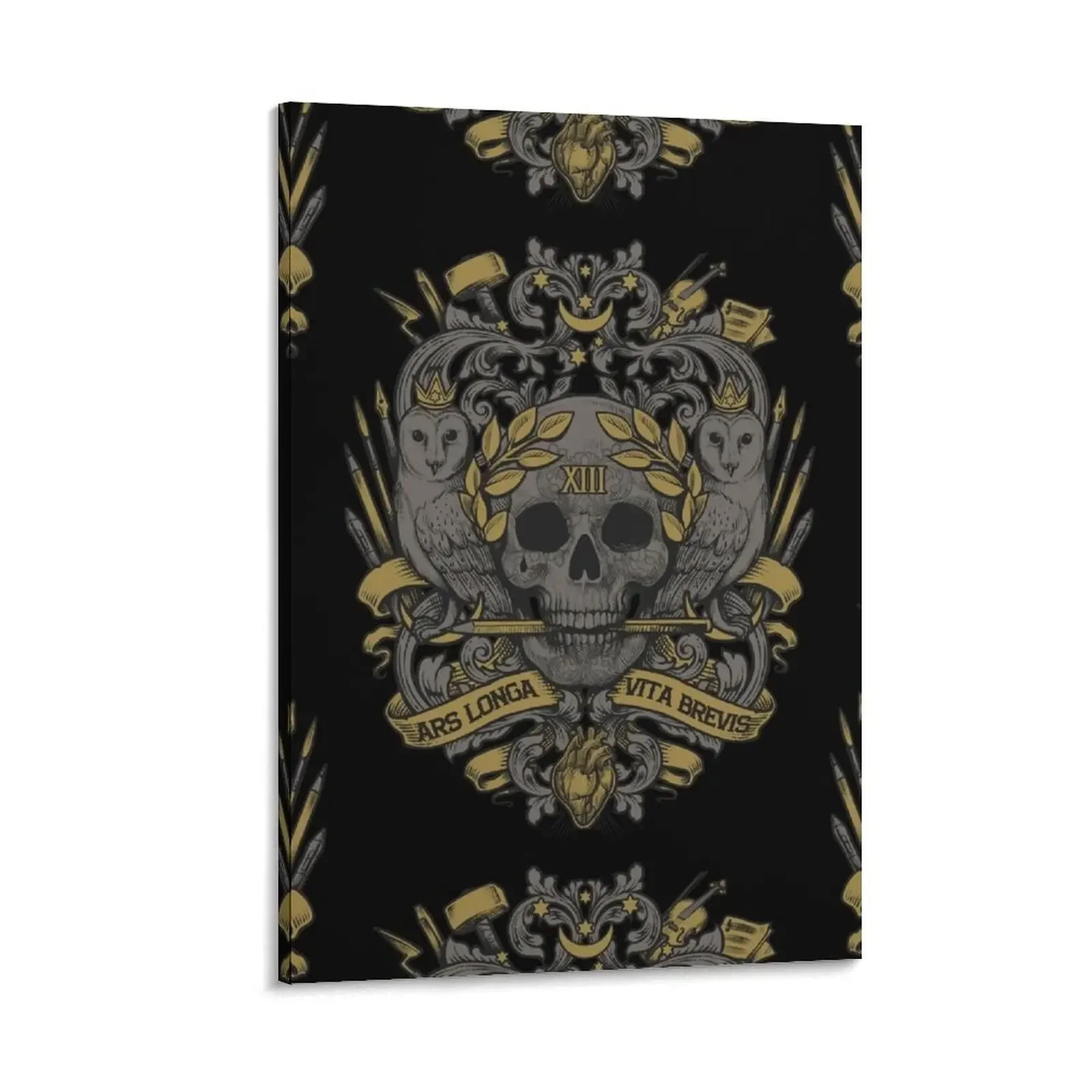 

ARS LONGA, VITA BREVIS Canvas Painting poster aesthetic Decoration wall room decorations Decoration