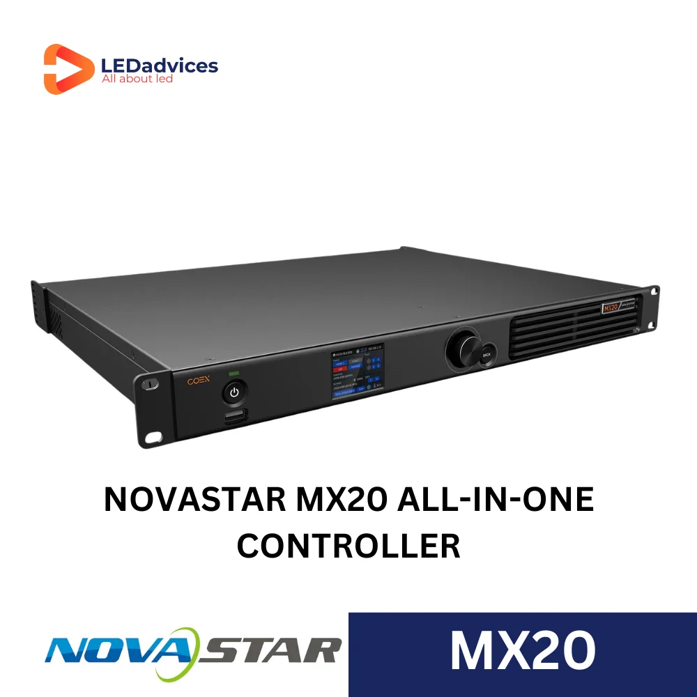 Novastar MX20 All-in-one LED Display Controller LED Video Processor Scaling 3.9 million pixels VX600 HDMI SDI