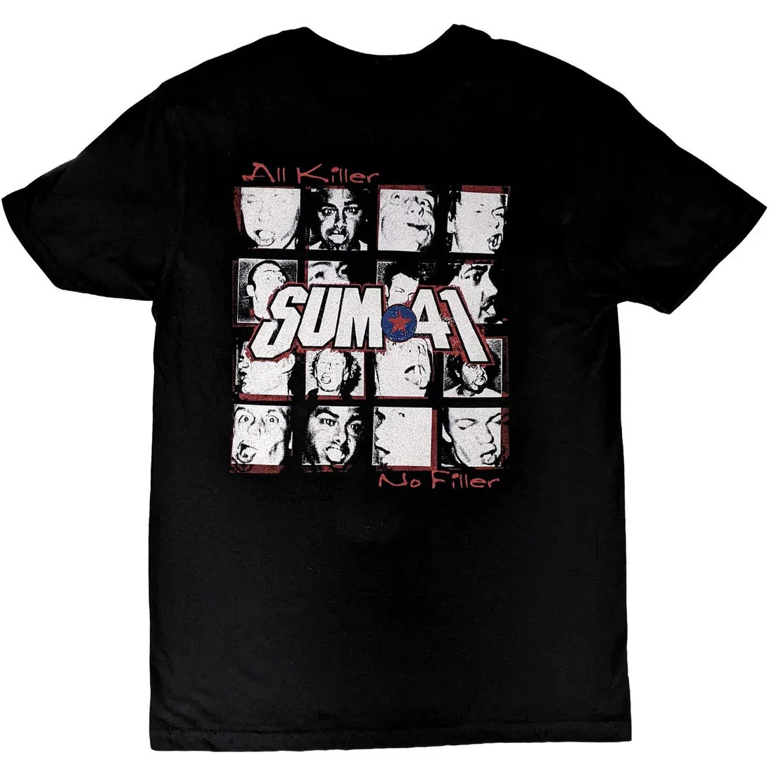 Sum 41 ALL KILLER NO FILLER EUROPEAN TOUR shirt Shirt Black Unisex S-5XL RE458