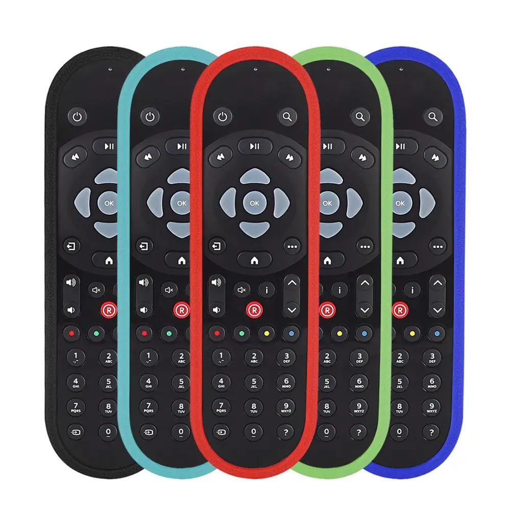Funda de Control remoto para SKY Q, cubierta a prueba de golpes, Compatible con tacto y no táctil, amigable con la piel, con cuerda de mano anticaída
