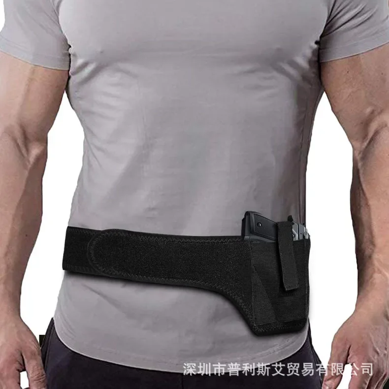 Underarm Hidden Gun Holster Shoulder Holster Right Hand Tactical Handgun Carry Pouch Bullet Clip Sleeve Glock 17 19 Holder