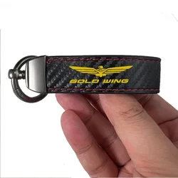 Motorcycle Keychain Holder Keyring Key Chains key rings Lanyard For Honda Gold Wing 1800 1500 1200 Goldwing GL1800 GL