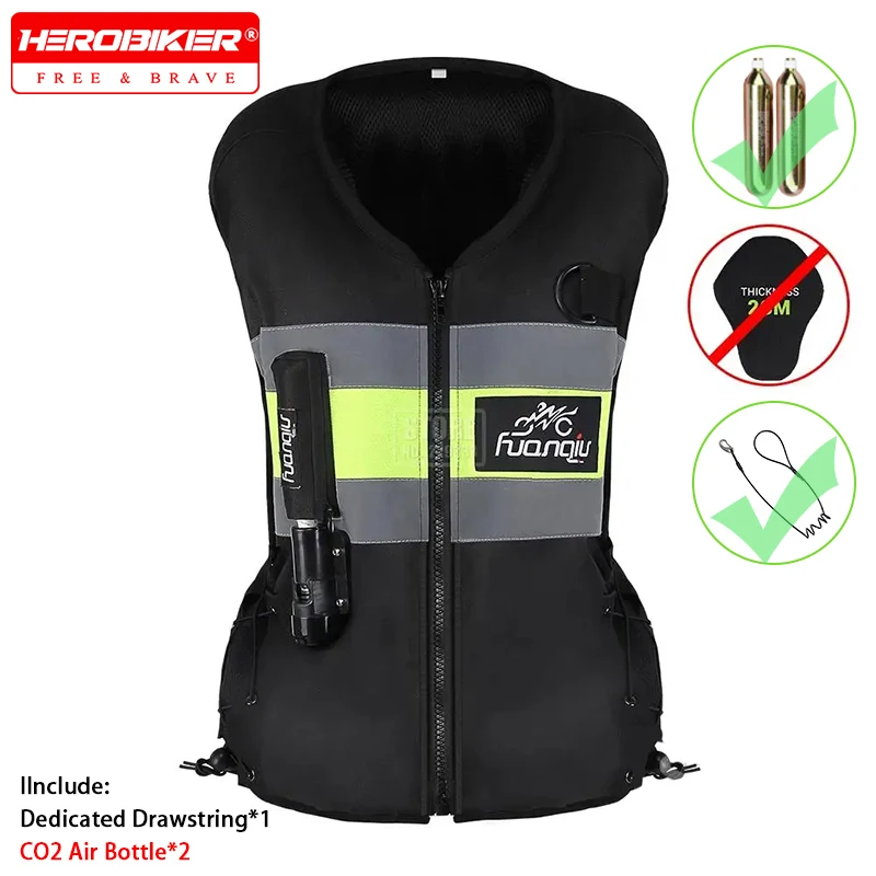 

Motorbike Body Armor Motorcycle Air Bag Vest Motor Air-bag Vest Motocross Racing Riding Airbag System Anti-fall CE Protector