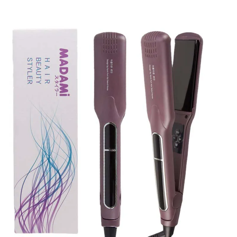 

2-in-1 High Quality Ceramic Digital Hair Straightener Fast Heating Electric Folding Iron for Straightening Hair