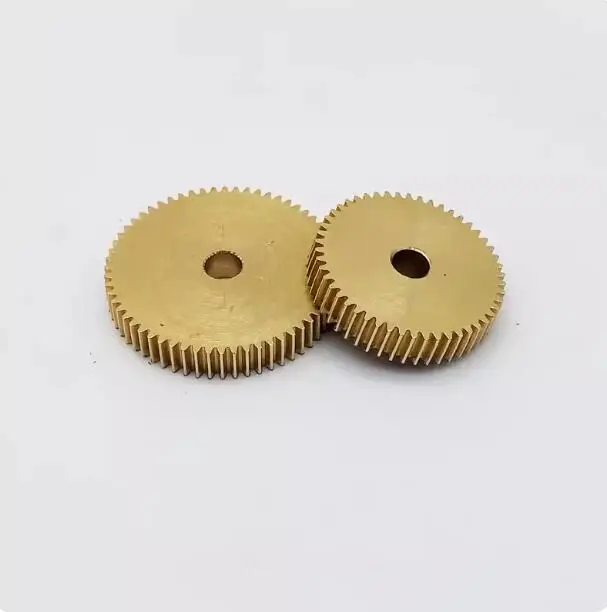 1pc 0.5mod flat gear copper gear 0.5 die 20 21 22 23 24 25 26 27 28 29 30 31 32 33 34 5 teeth metal small modulus precision gear