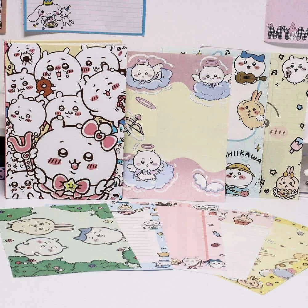 Chiikawa Periphery Good-looking Usagi Thickened A5 Soft Shell Full Color Painted Student Notebook Cute Printed Ledger Notebook