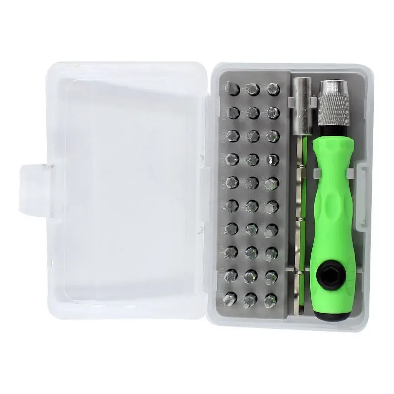 32 In 1 Tool Repair Screwdriver Set Precision Mini Magnetic Screwdriver Bits Kit Phone Mobile IPad Camera Maintenance