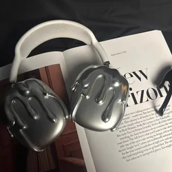 Melting Candles for  Airpods Max Headphones Case Cover YK2 Niche Custom for Airpods Cases Headphones Accessories Decoration Gift