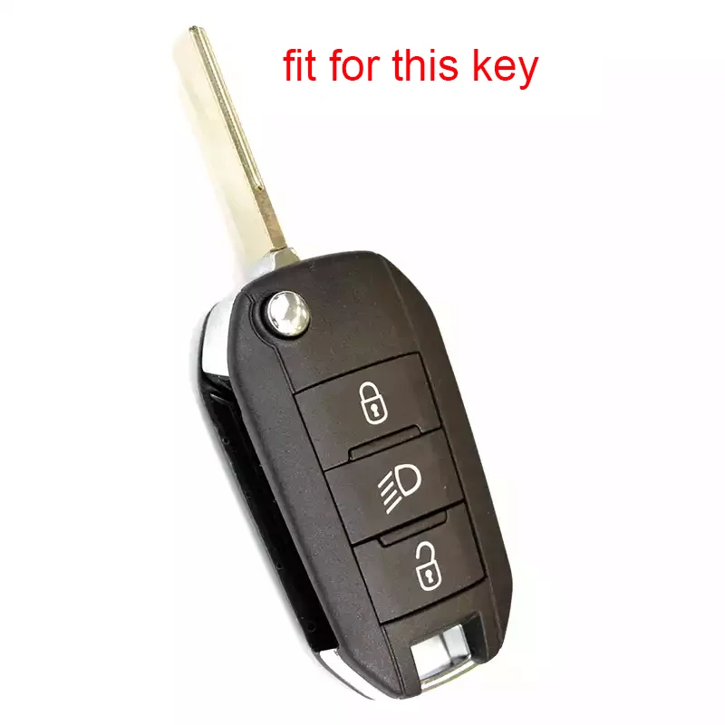 Key Cover Car Key Case For Peugeot 208 308 508 407 2008 3008 Expert Partner Rifter Opel Corsa For Citroen C3 C4 C5 C8 Berlingo