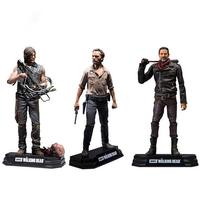 NEW hot 15cm The Walking Dead Season 8 Rick Grimes Daryl Dixon Negan action figure toys collector Christmas gift doll with box