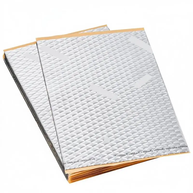 

Butyl Acoustic Insulation Pad 80 mil 36 sqft For Floor Trunk Door, Sound Vibration Dampener Noise Reduction Automotive Grade Sheet